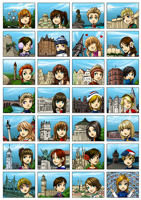 euro cartoon